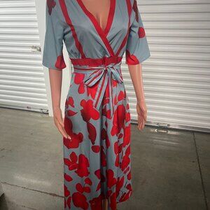 Elegant Floral Maxi Dress